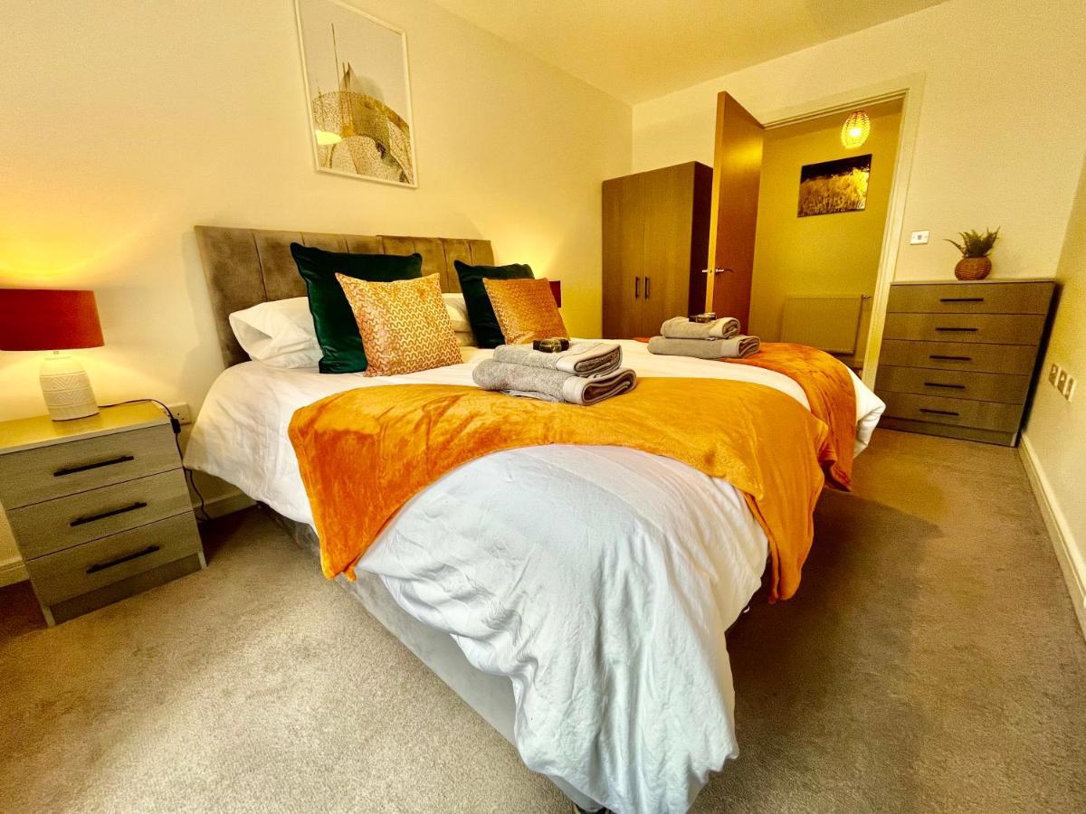 Spacious 2 Bed Ground Floor Apartment, Free Parking, Close To Historic Dockyard & Gunwharf Quays Portsmouth Exterior foto